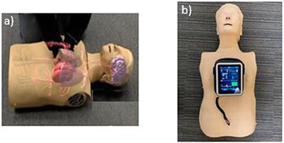 A Pilot Study of CPR Quality Comparing an Augmented Reality Application vs. a Standard Audio-Visual Feedback Manikin